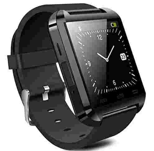 MINDFIED Smart Watch U8 Bluetooth Smartwatch Compatible with All Mobile Phones for Boys and Girls (Black)   1699 रुपये की घडी मात्र 799 रुपए में पाएँ