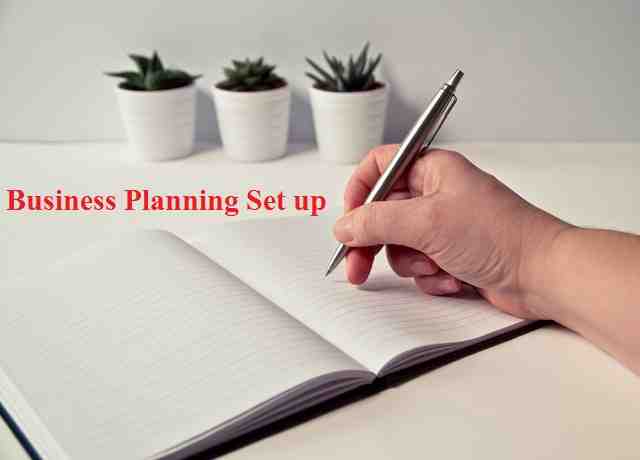 Business Planning Set up